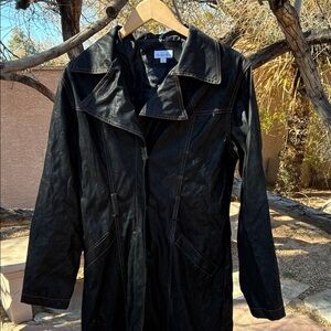 Charlotte Russe Black Trench Coat